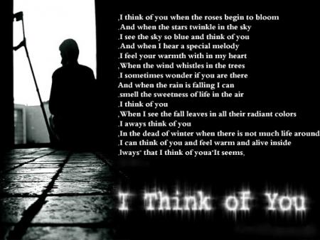 (tk) thinking of you